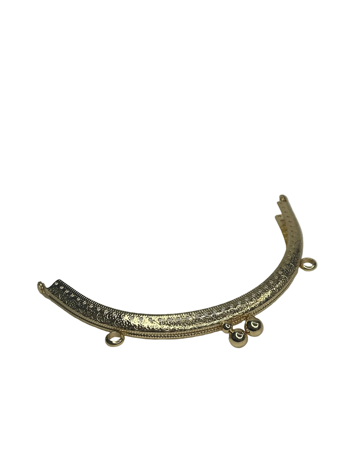 6-25 cm Üç Topuzlu Oval Dikmeli Metal Çanta Klipsi