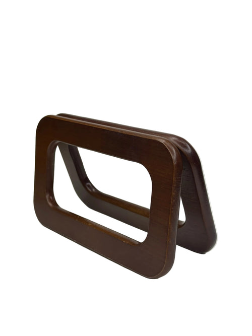 10 x 16 cm Dikdörtgen Ahşap Çanta Sapı