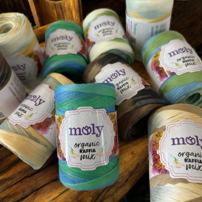 MOLY - ORGANIC RAFFIA MIX