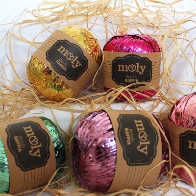 MOLY - RAFFIA METALLIC