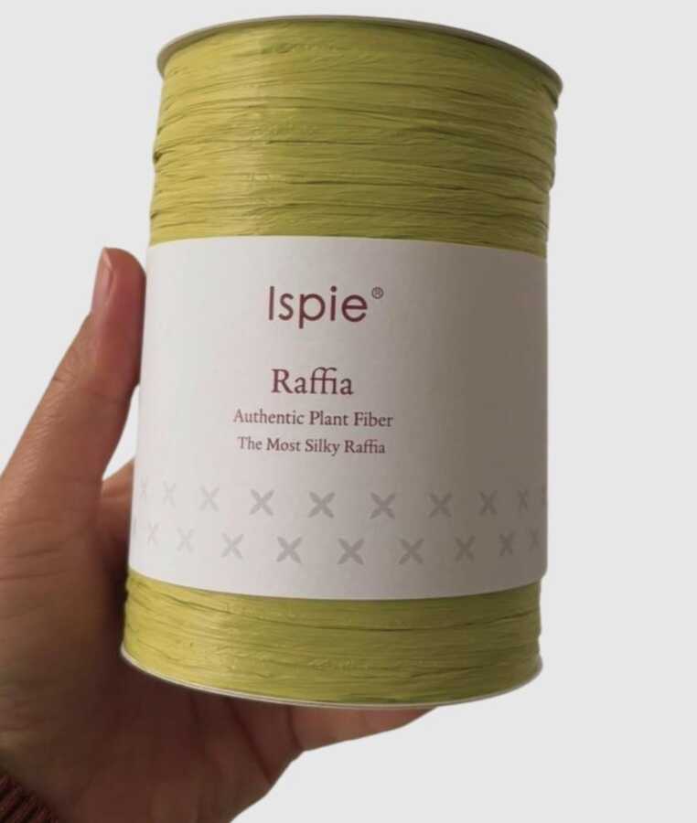İspie Rafya İp 150 gr 250 Metre – 26 Renk