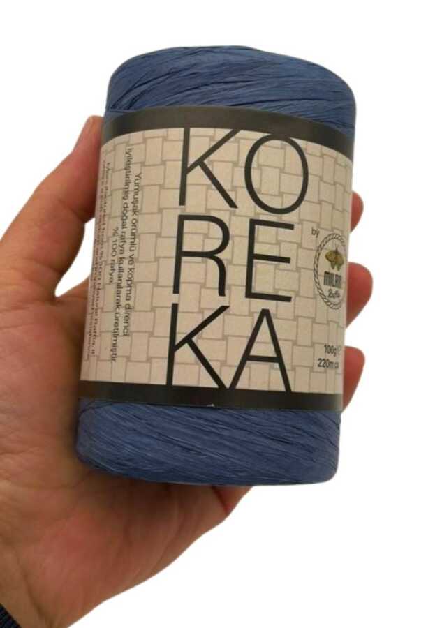 Koreka Rafya İp 100 gr 220 Metre – 20 Renk
