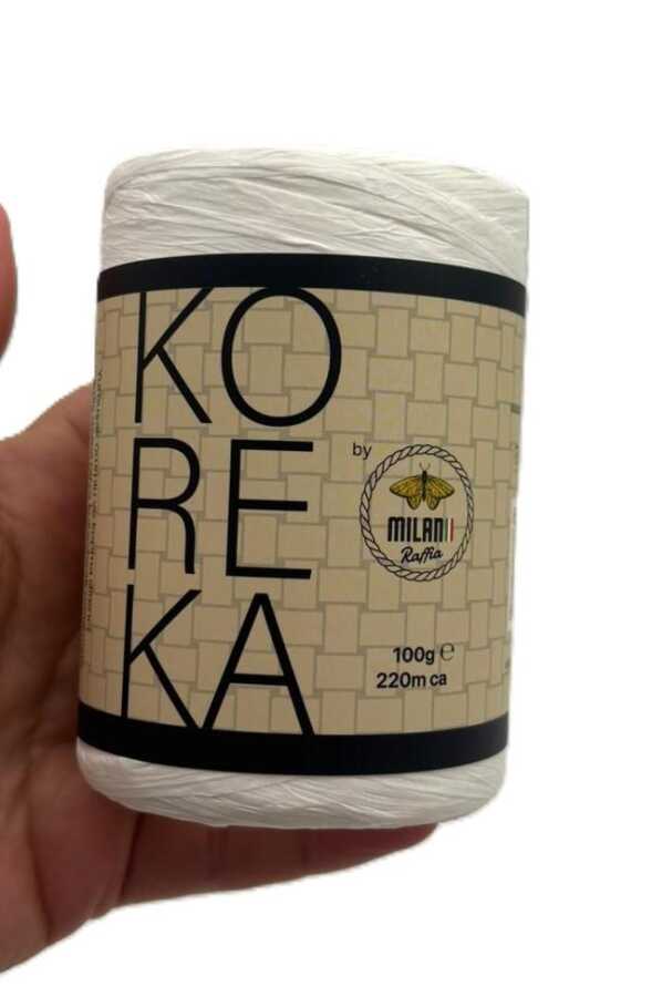 Koreka Rafya İp 100 gr 220 Metre – 20 Renk