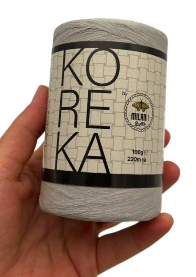 Koreka Rafya İp 100 gr 220 Metre – 20 Renk