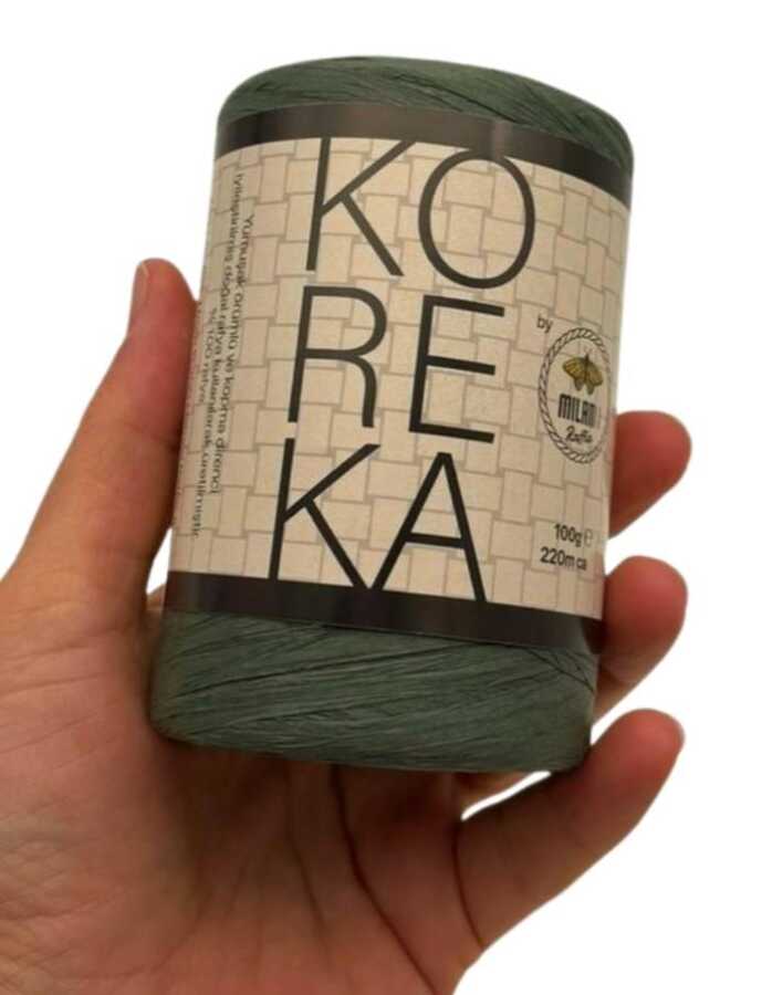 Koreka Rafya İp 100 gr 220 Metre – 20 Renk