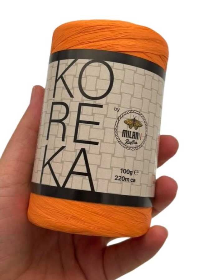 Koreka Rafya İp 100 gr 220 Metre – 20 Renk